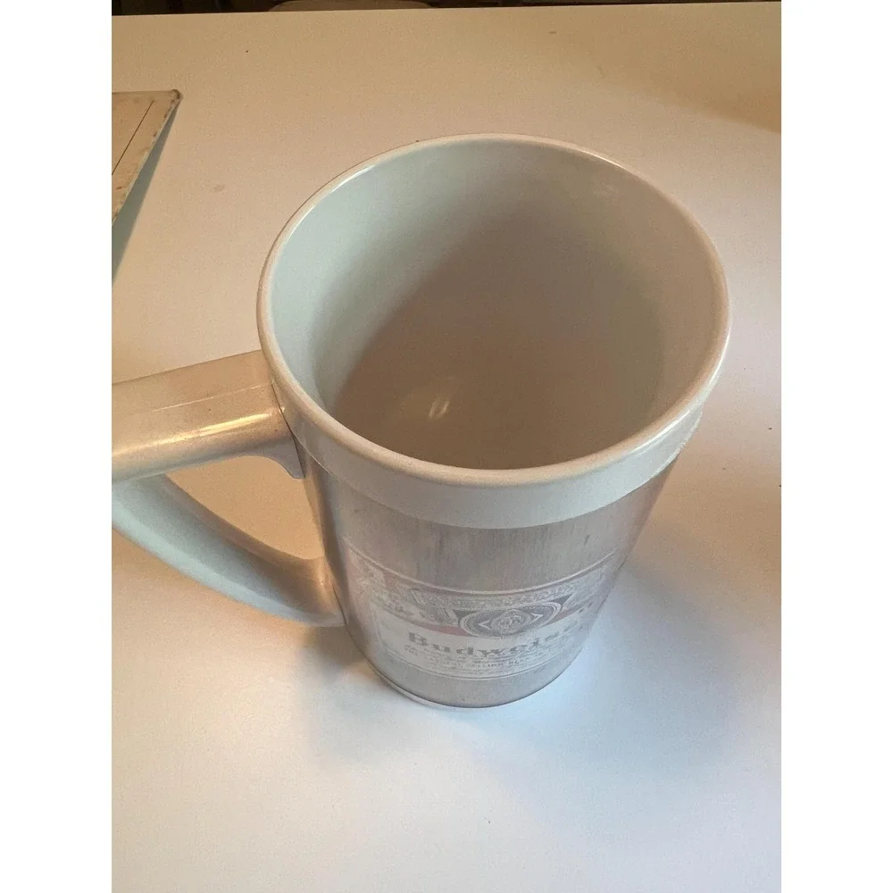 Set‎ of 2 Anheuser Busch Budweiser Thermo Serve Mugs.